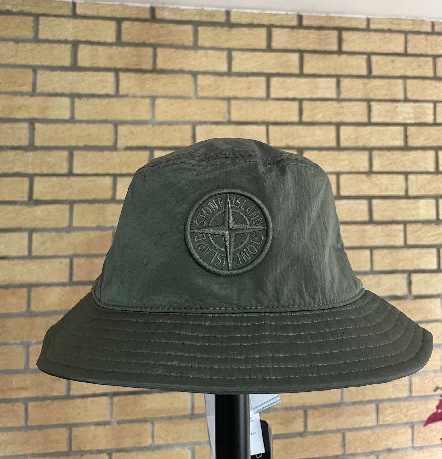 Stone Island nylon metal bucket hat